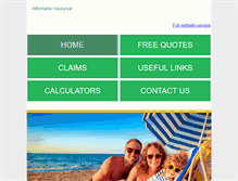 Tablet Screenshot of myaffordable.com